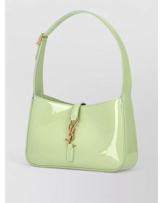 Saint Laurent Green Ysl Bo Mng Le 5A7 Shoulder Bag