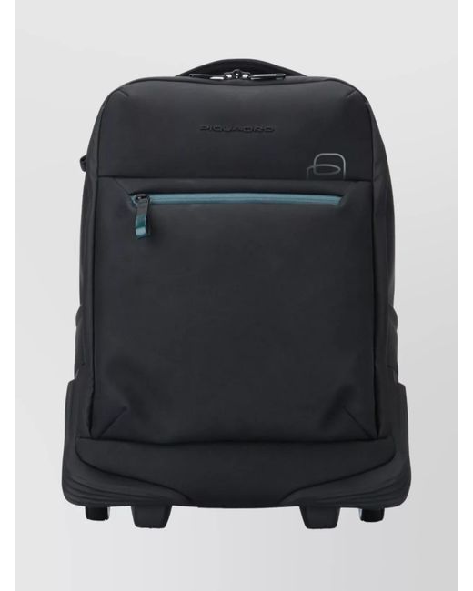 Piquadro Black Luggage Trolley
