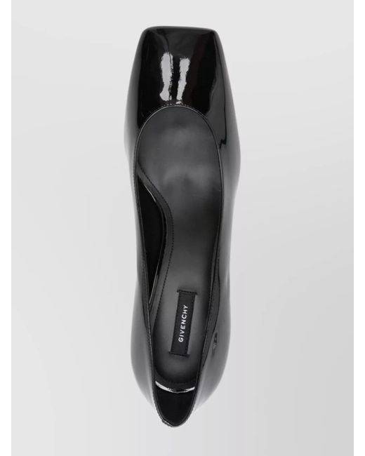 Givenchy Black Leather High Heel Pumps