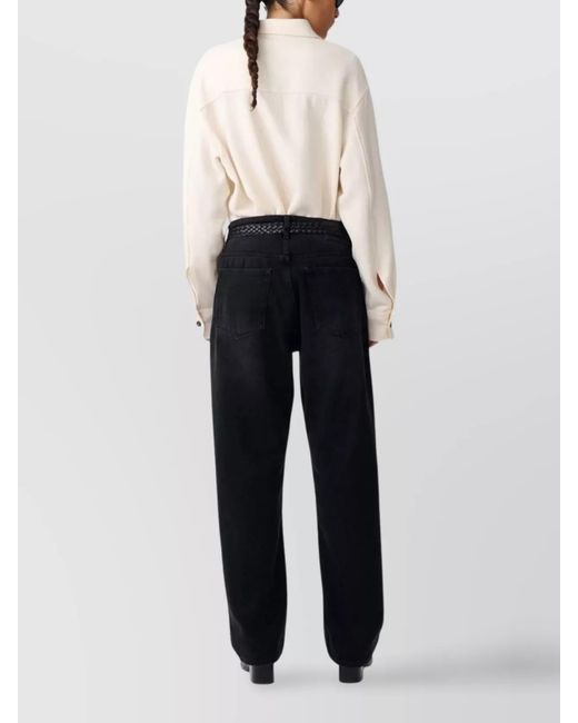 Studio Nicholson Natural Wool Long-Sleeve Shirt