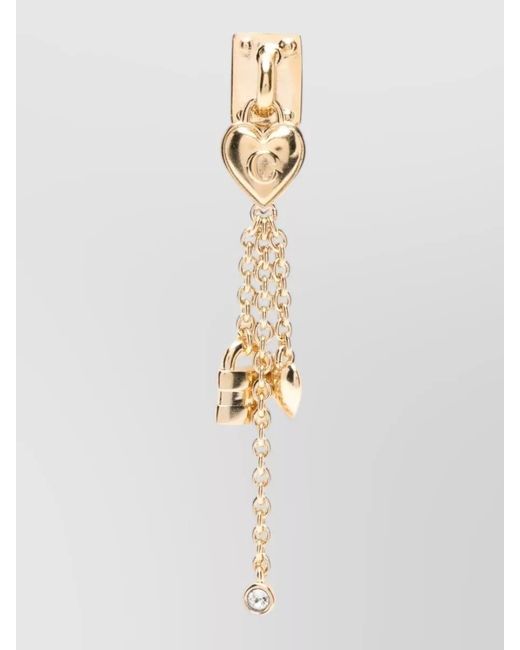 Chloé White Paddington Mini Earrings