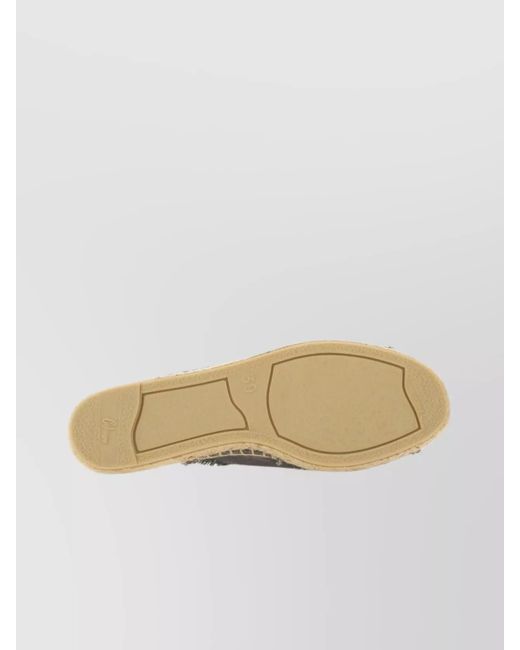 Castaner Gray Cotton Sandals