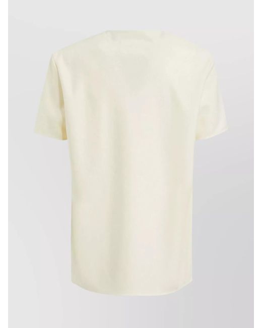 Jil Sander Natural Wool Regular-Fit T-Shirt for men