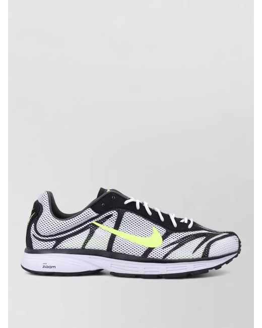 Nike White Zoom Streak Running Sneakers Flame Overlays for men