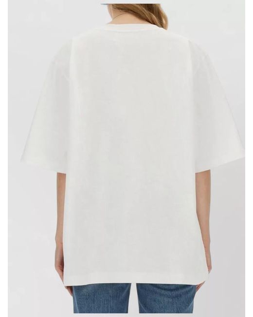 Fiorucci White Candy Patch Embroidered Short Sleeve Shirt