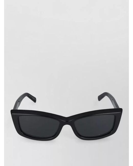 Saint Laurent Black Sunglasses Sl 658 001 Rectangular Frame