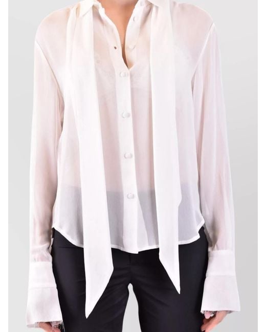 Philosophy White Blouse