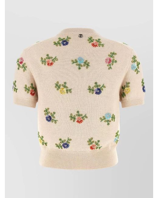 Rabanne Natural Beaded Jumper