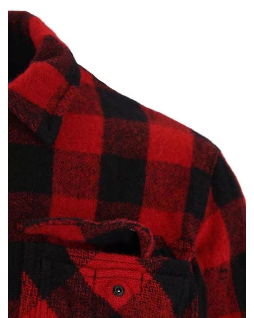 Junya Watanabe Red Wool Jacket for men