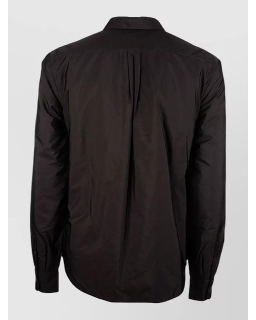 Prada Black Shirt Style Jacket Chest Pocket Long Sleeves for men