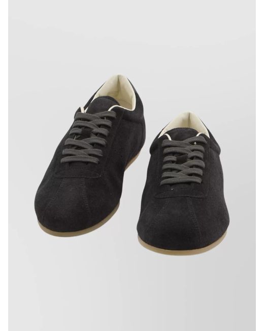 Common Projects Black Suede Low-Top Driving Sneakers for men