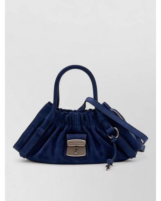 Marc Jacobs Blue Small Leather Satchel Shopper Shoulder Bag