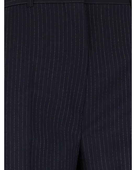 Max Mara Blue Tailored Trousers
