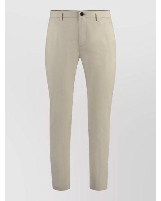 Department 5 Natural Prince Chino Stretch Cotton Shorts for men