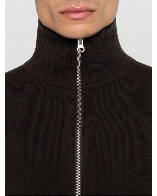 Extreme Cashmere Black Cashmere Fitted Cardigan
