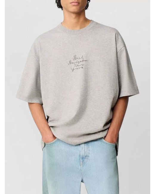 Axel Arigato White New York City Graphic Logo Crewneck T Shirt