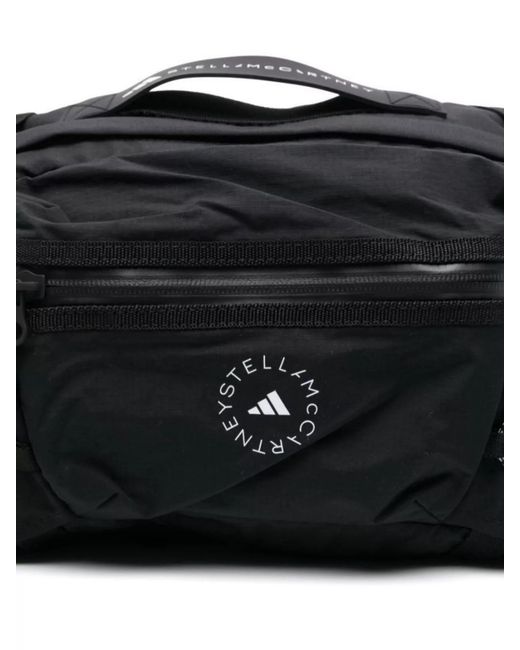 Adidas By Stella McCartney Black Logo Belt Bag