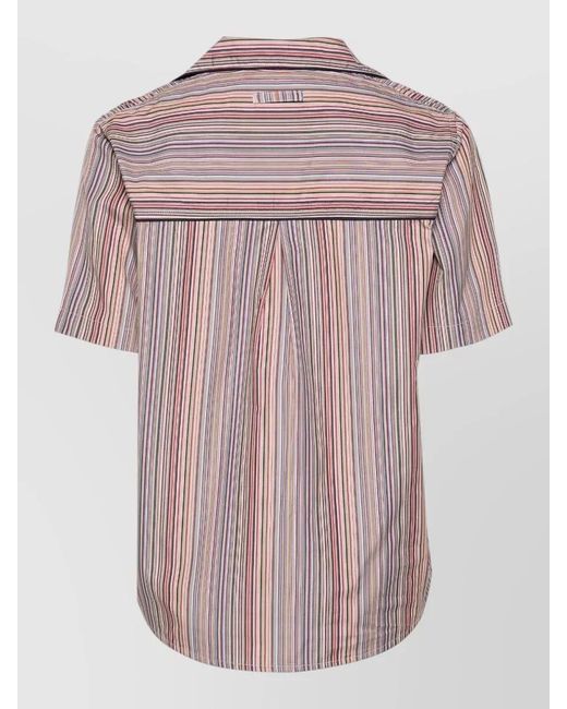 Paul Smith Pink Cotton Short Pyjama Set