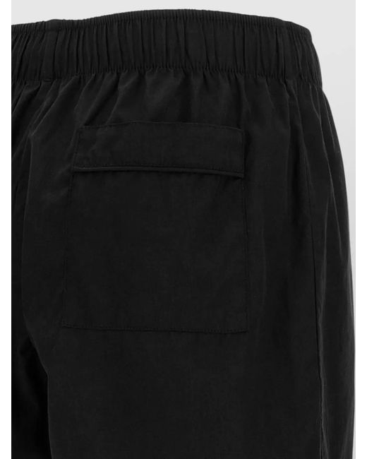 Entire studios Black Cotton Bermuda Shorts