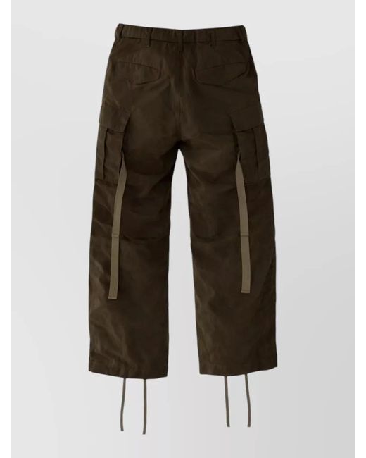 Sacai Multicolor Nylon Cargo Pants for men
