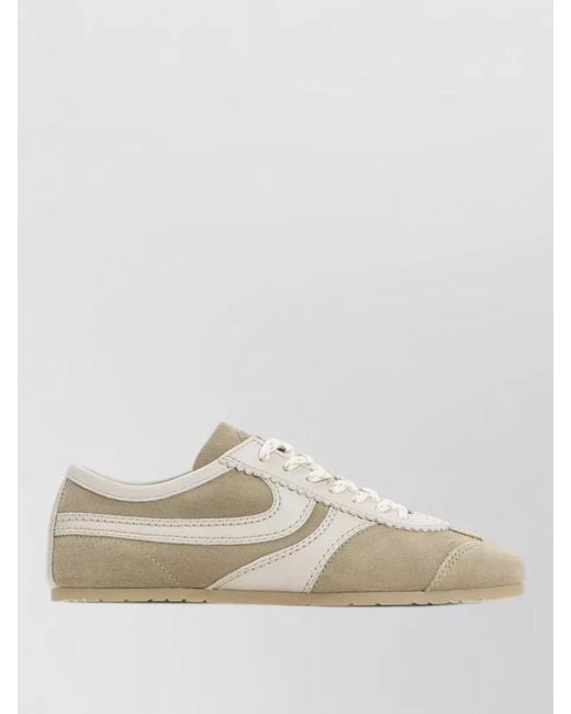 Dries Van Noten Multicolor Leather Low-Top Sneakers
