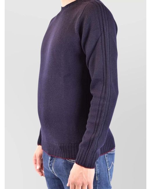 Dondup Blue Wool Jumper for men