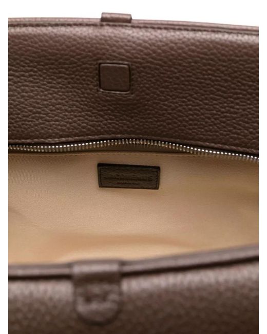 Jacquemus Brown Le Turismo Calf Leather Travel Bag