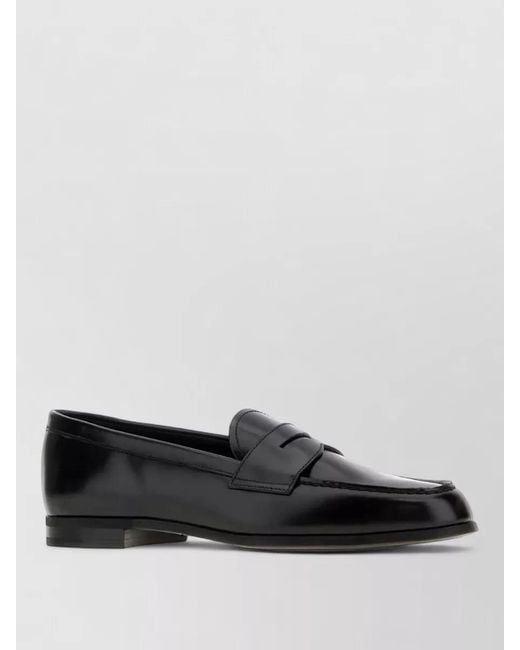 Church's Black Leather Loafers