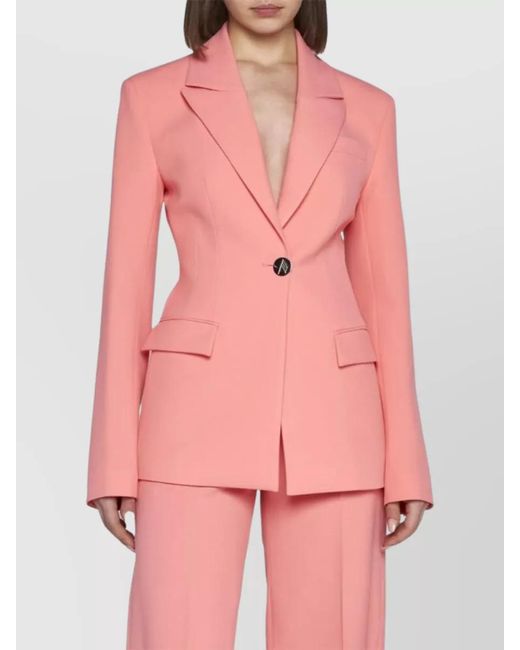 The Attico Pink Blazer