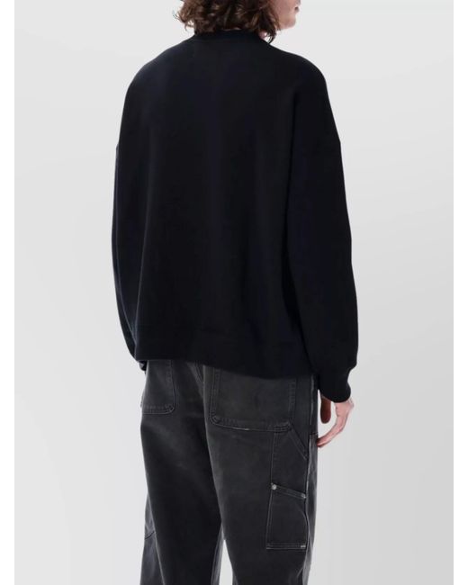 Golden Goose Deluxe Brand Blue Star Logo Crew Neck for men