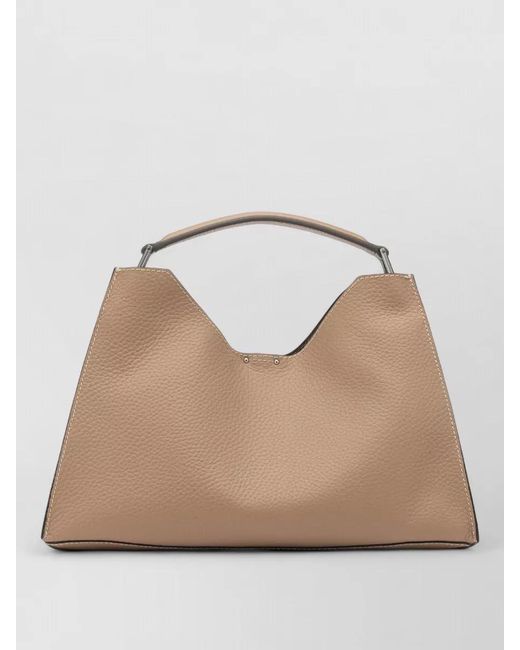 Gianni Chiarini Natural Leather Shoulder Bag