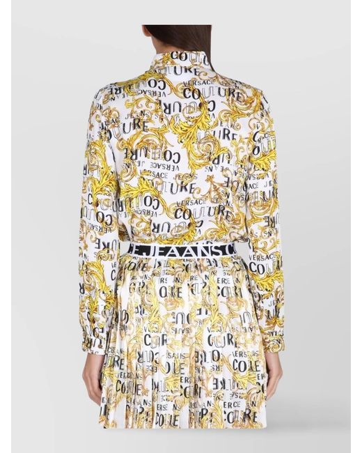 Versace Jeans Couture Multicolor Printed Shirt