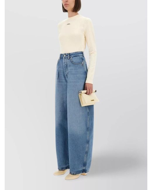 Jacquemus White Long-Sleeve T-Shirt