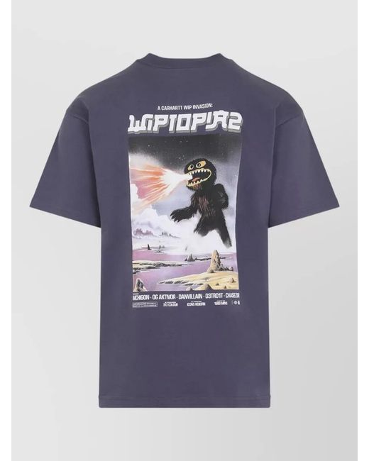 Carhartt Blue Wiptopia Ii Short Sleeve Graphic T-Shirt for men