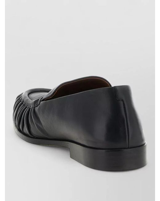 Marsèll Black Leather Loafers for men