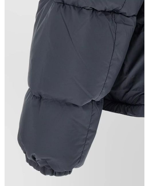 Canada Goose Blue Down Quilted High Neck Puffer Jacket for men