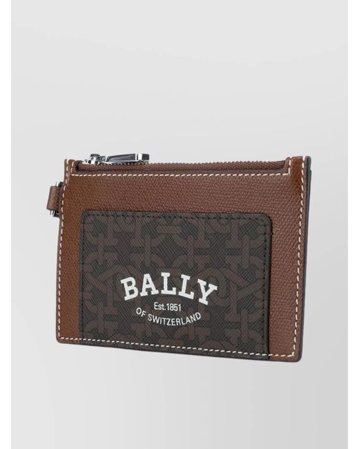 Bally Multicolor Leather Cardholder for men