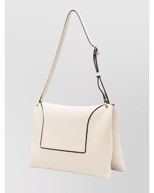 Wandler Natural Penelope Calf Leather Shoulder Bag