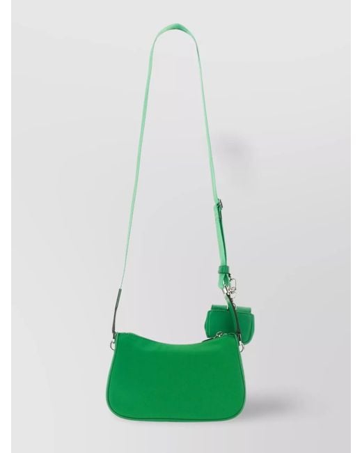 Michael Kors Green Jet Set Nylon Shoulder Bag