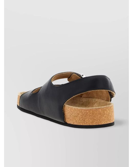 Balenciaga Multicolor Leather Sandals