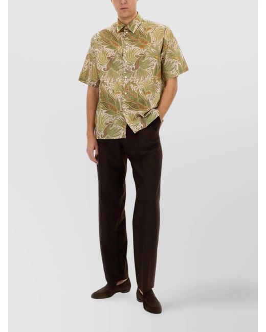 Etro Natural Cotton Overshirt for men