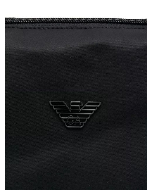 Emporio Armani Black Nylon Tote Bag for men