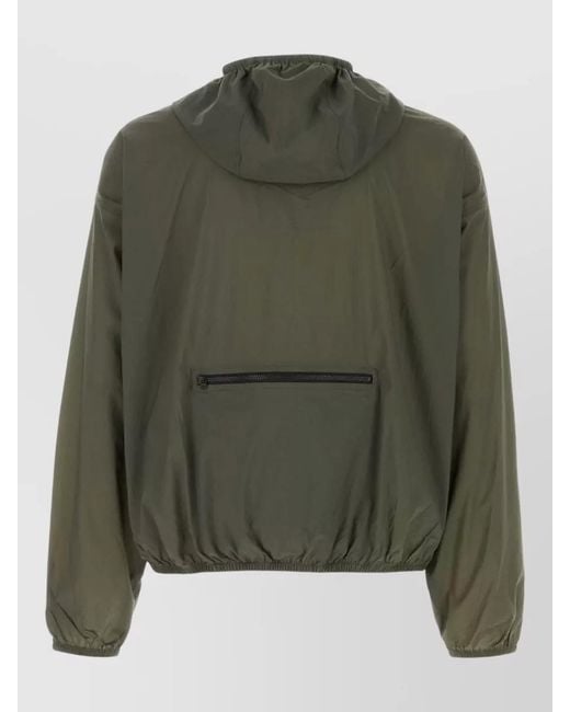 The North Face Green Nylon Sport Jacket for men