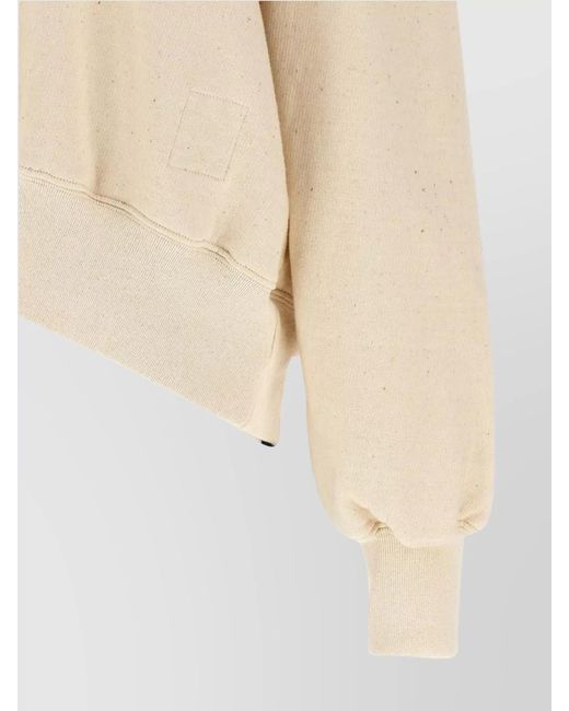 Rick Owens Natural Tecsweat Sweatshirt