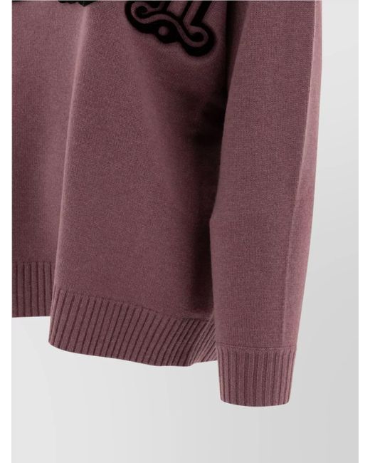 Max Mara Purple 1951 Crewneck Jumper