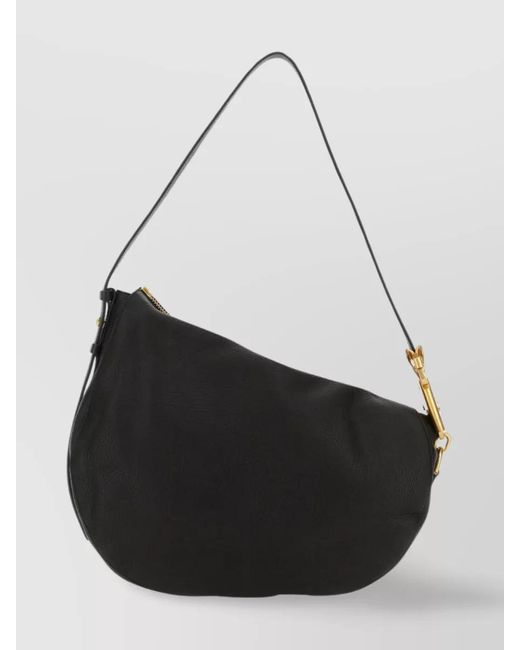 Burberry Black Leather Shoulder Bag