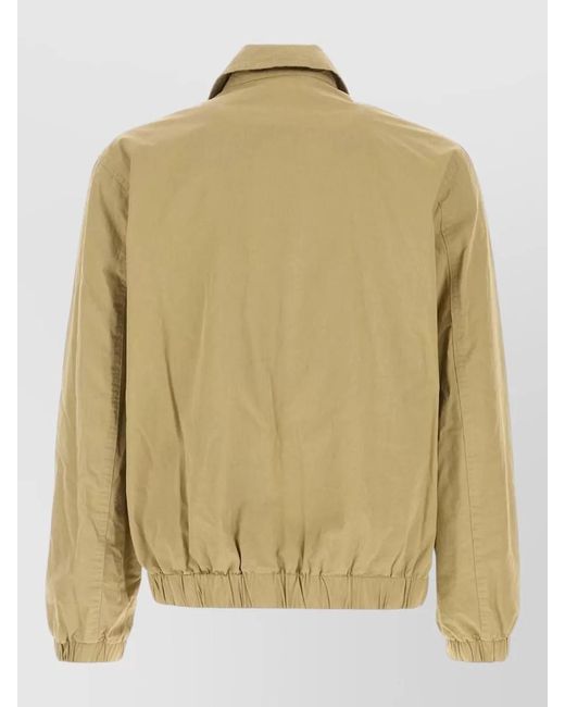 A.P.C. Natural William Cotton Casual Jacket Long Sleeves for men