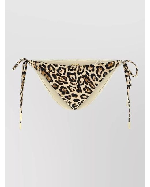 Goldbergh Metallic Féroce Bikini Briefs Active Line Leopard