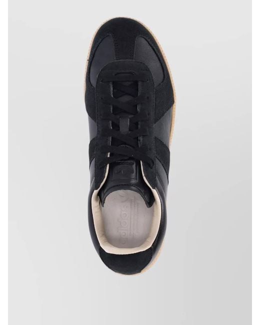 Adidas Blue Lace Up Low Profile Suede Leather Sneakers