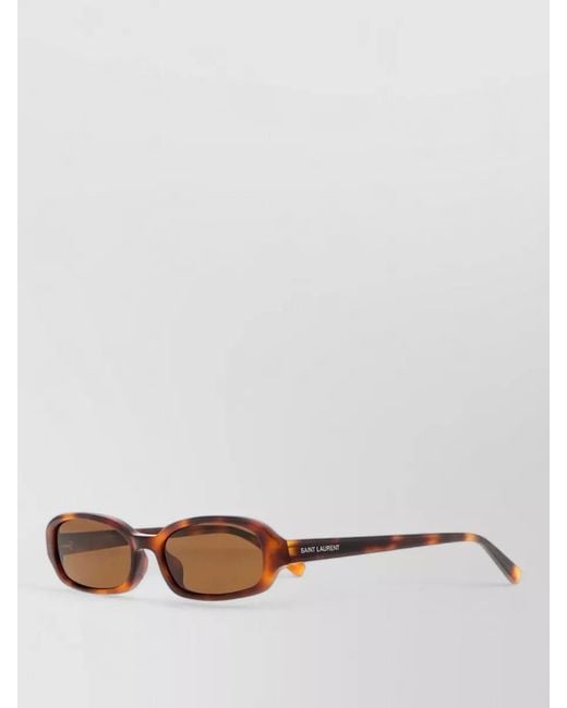 Saint Laurent Multicolor Printed Acetate Sunglasses